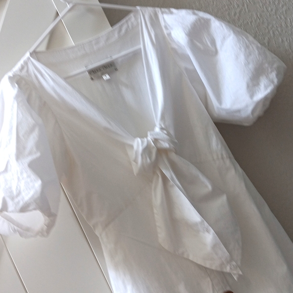 CARA CARA GEORGICA TIE FRONT FLOUNCE MIDI..size 4 - Picture 2 of 10